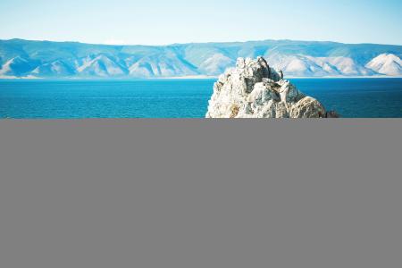 贝加尔湖，贝加尔湖，岸边，悬崖，湖泊，俄罗斯