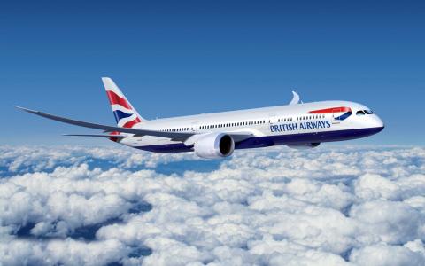 777，英国，航空公司，壁纸