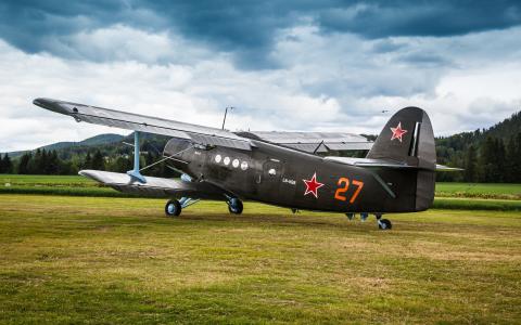 飞机，安东诺夫an-2，多用途，轻