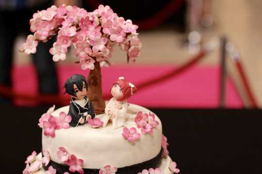 樱花蛋糕图片
