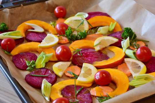 美食水果蔬菜沙拉图片