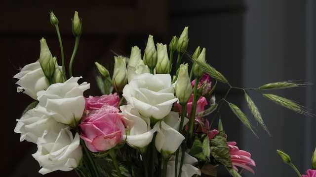 高清玫瑰花花束图片