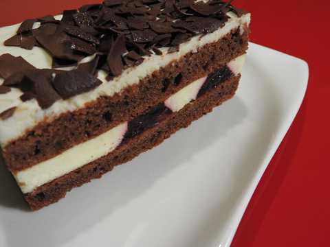 黑树林巧克力蛋糕图片